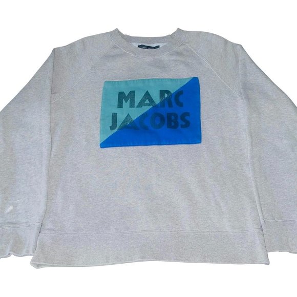 Marc Jacobs Other - Marc Jacobs Spell Out Colorblock Crewneck Sweatshirt Medium
